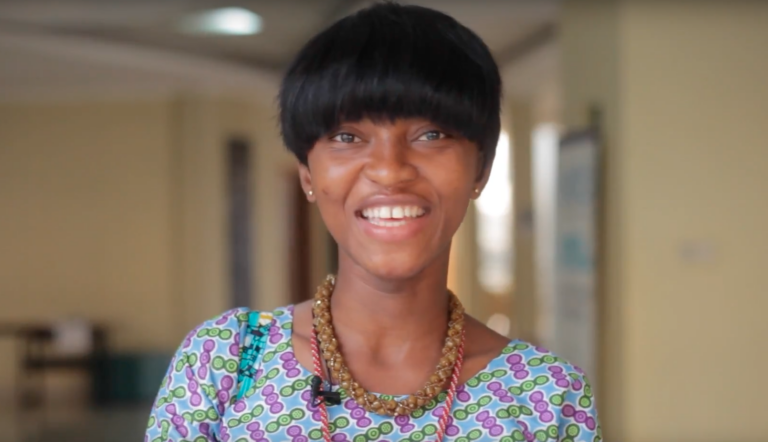 Enam Agbozo, founder of Radix Nest in Ghana